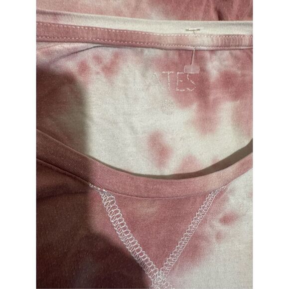 Small(S)Lates by Kate intimates tie dye pajama lounge set crewneck joggers Pjs - Picture 4 of 8